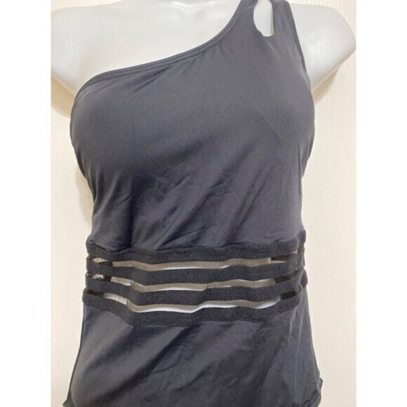 Holipick One Shoulder Keyhole One Piece Swimsuit, NWT, SZ - Picture 5 of 9